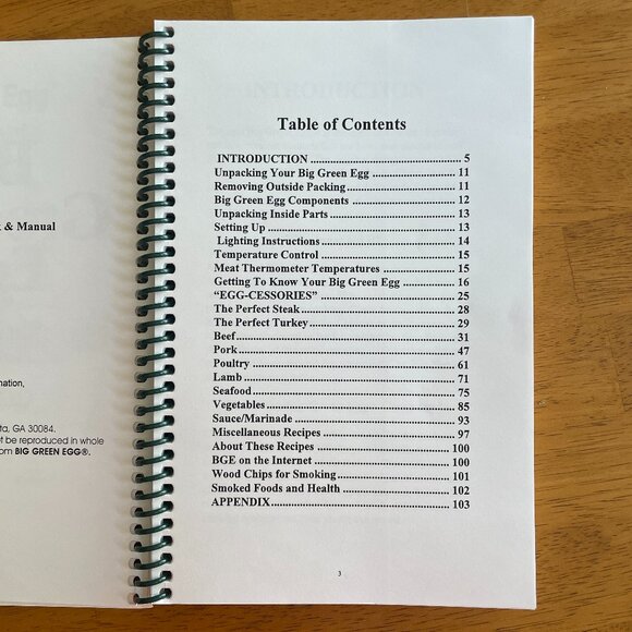Big Green Egg Cookbook & Manual - Picture 4 of 5